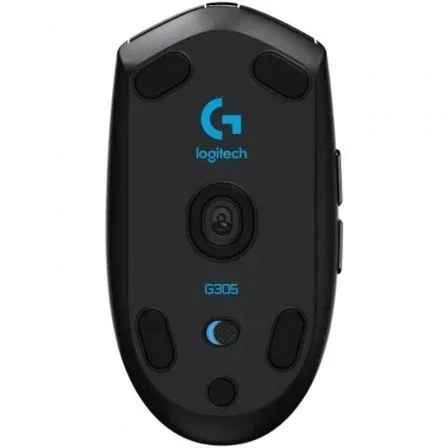 Logitech G305 Lightspeed - Ratón Gaming Inalámbrico, Sensor HERO hasta 12000 DPI, Negro, 910-005283